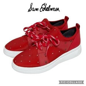 Circus By Sam Edelman Lakyn Women retro sneakers Shoes red size 7.5